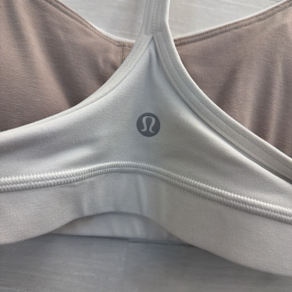 Lululemon White Sports Bra 6