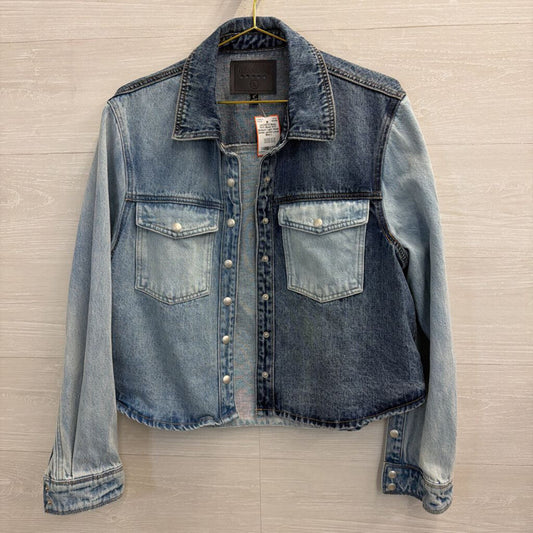 Blank NYC Medium/ Light Wash Denim Jacket Large