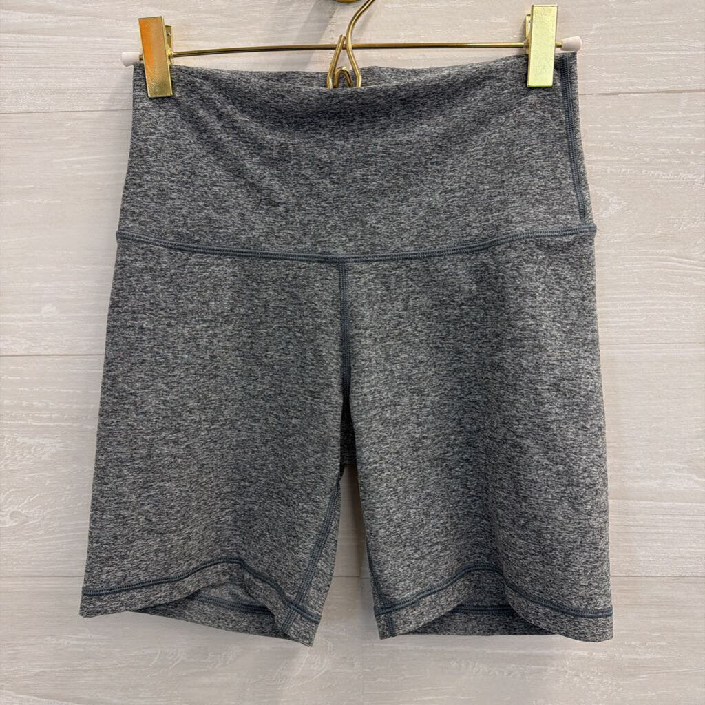TnAction Heathered Grey Biker Shorts Small