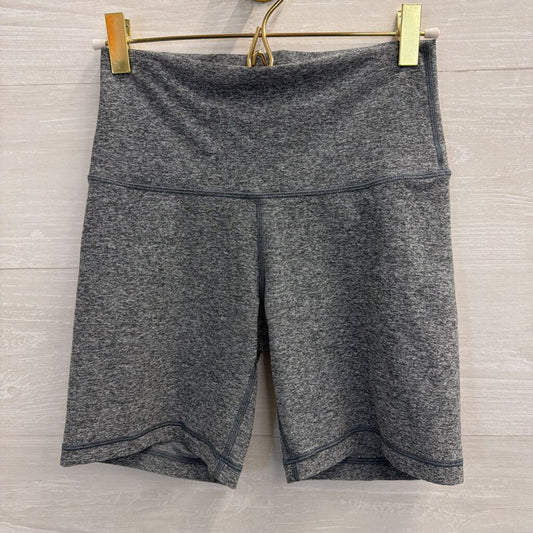 TnAction Heathered Grey Biker Shorts Small