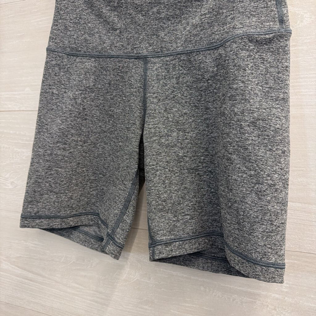 TnAction Heathered Grey Biker Shorts Small