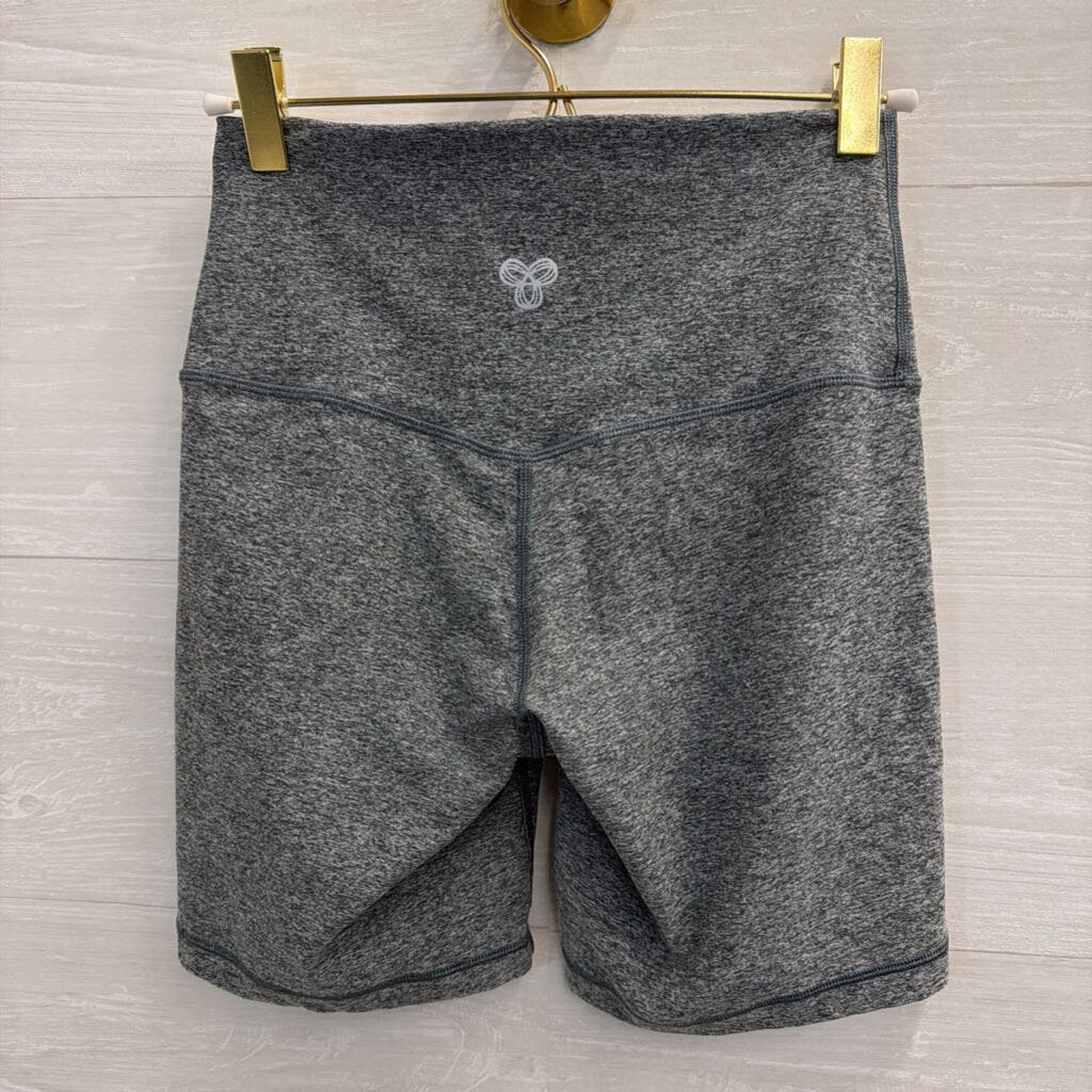 TnAction Heathered Grey Biker Shorts Small