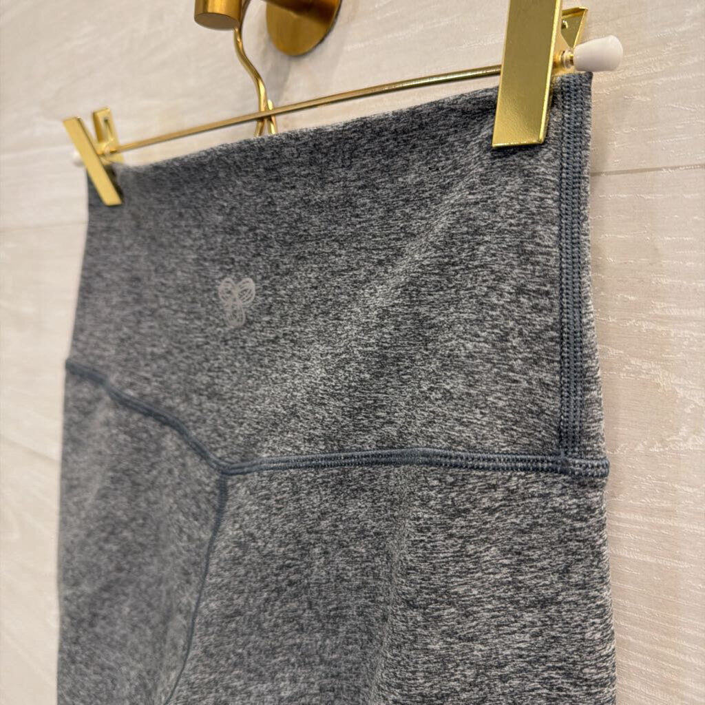 TnAction Heathered Grey Biker Shorts Small