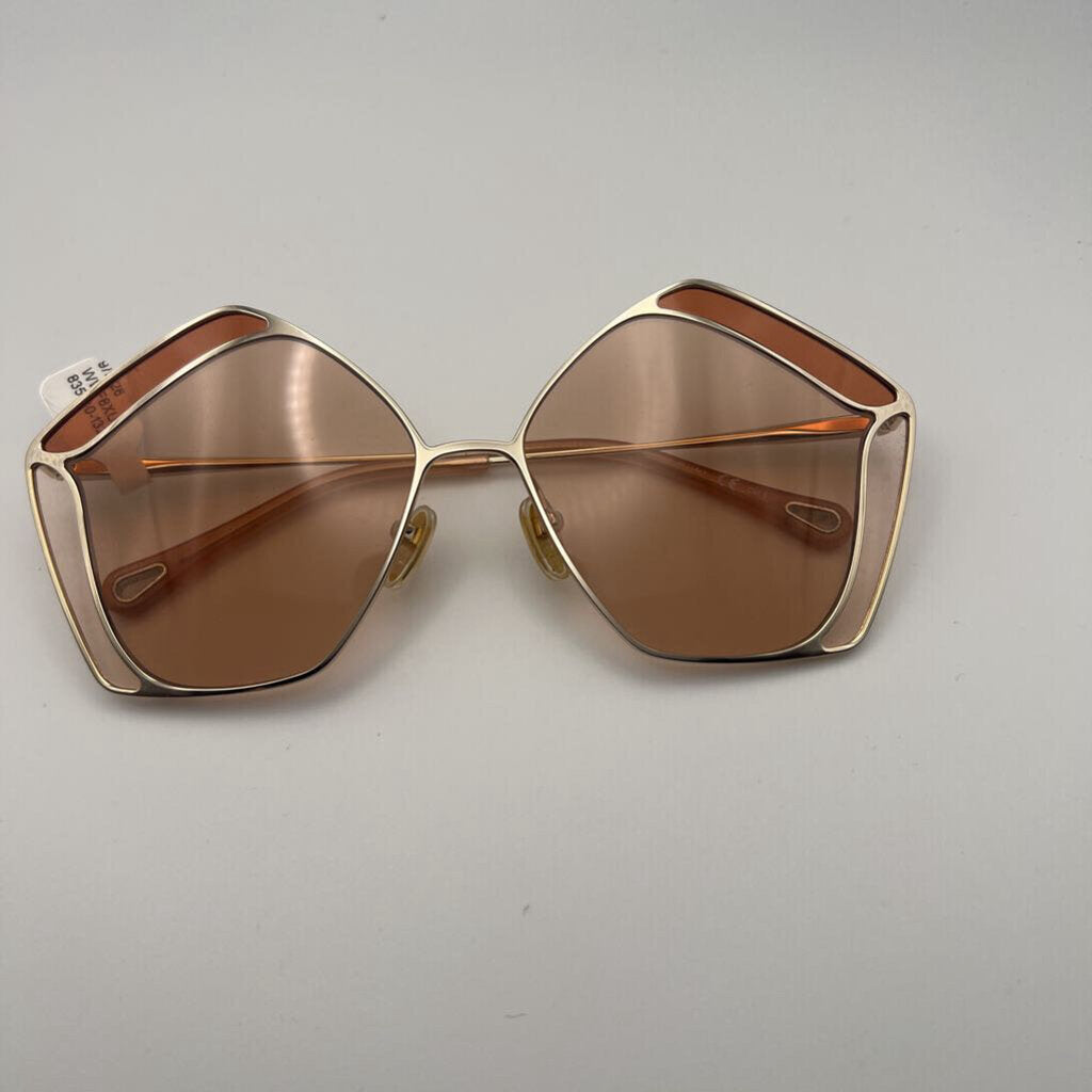 Chloe Oversized Geometric Gradient Sunglasses