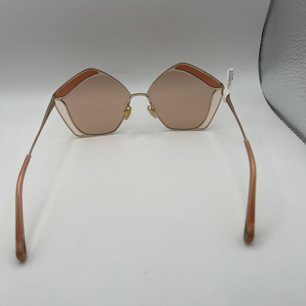 Chloe Oversized Geometric Gradient Sunglasses