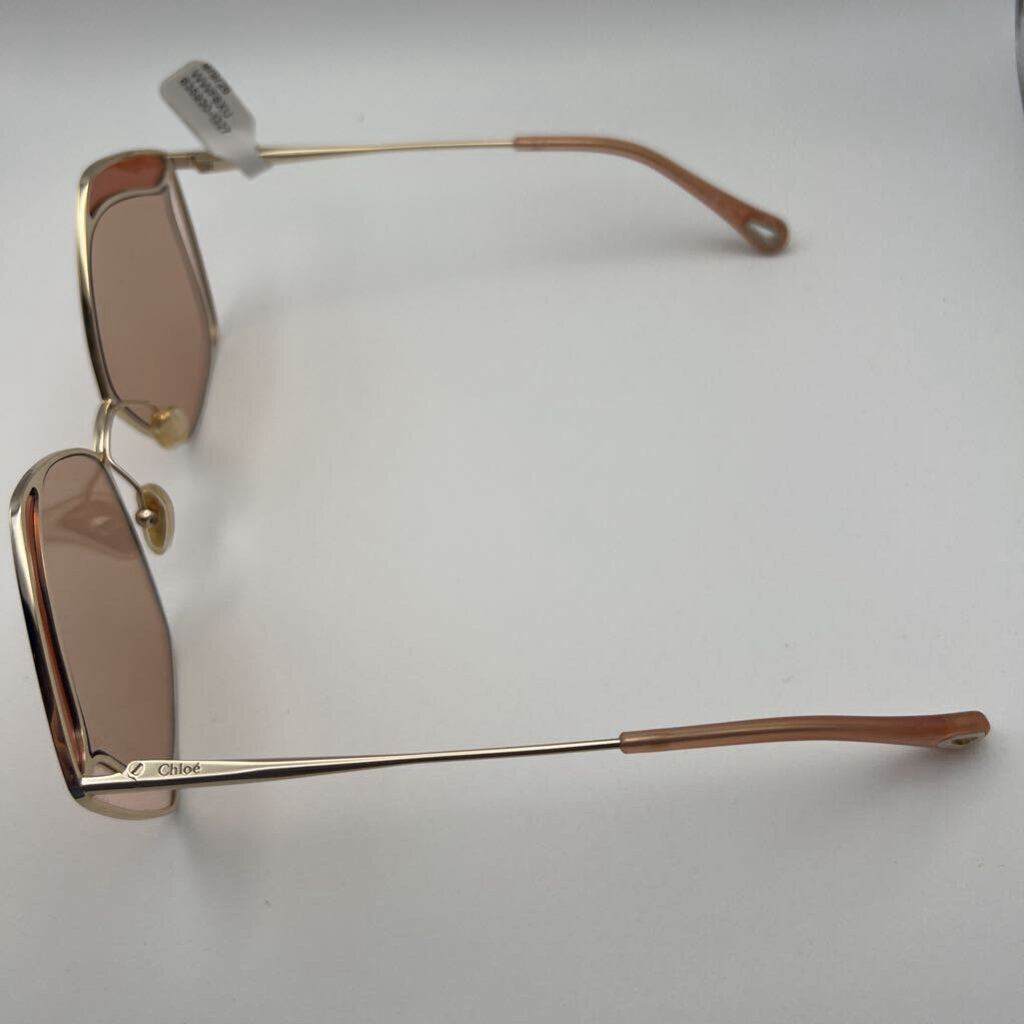 Chloe Oversized Geometric Gradient Sunglasses