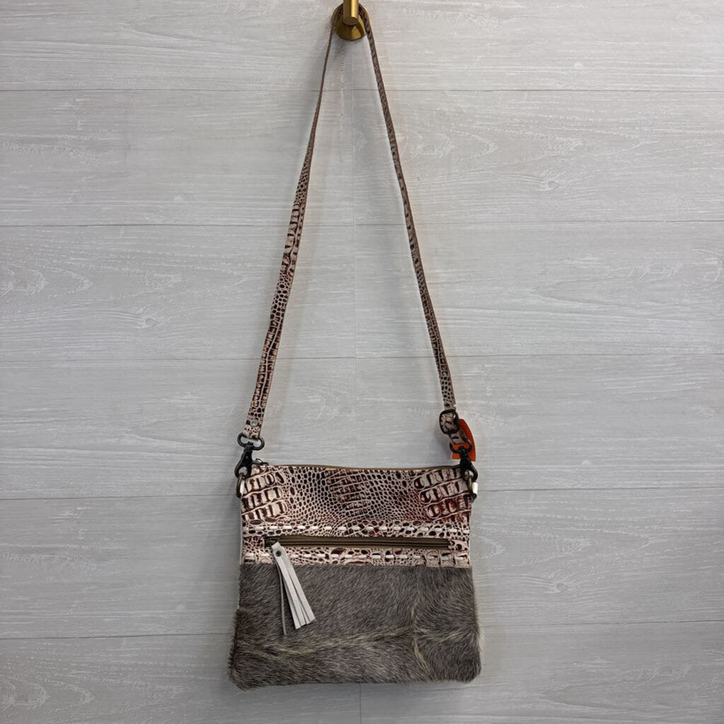 Myra Bag Grey Smokey Blaze Crossbody Purs