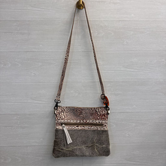 Myra Bag Grey Smokey Blaze Crossbody Purs