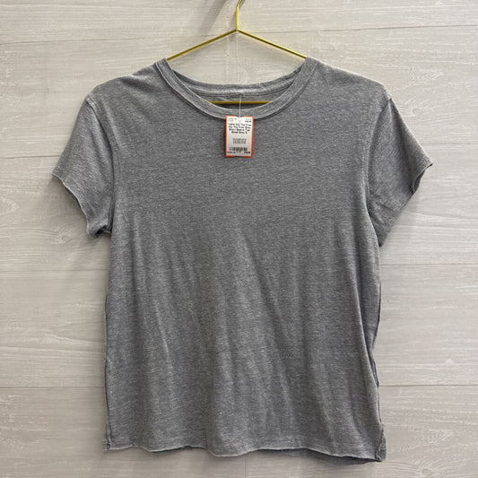 We The Free Grey Short Sleeve Top Small