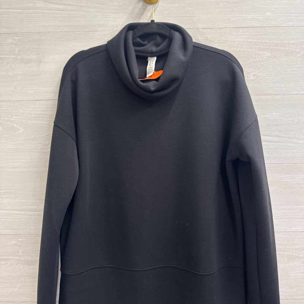 Spanx Black AirEssentials Turtleneck Tunic Top Medium