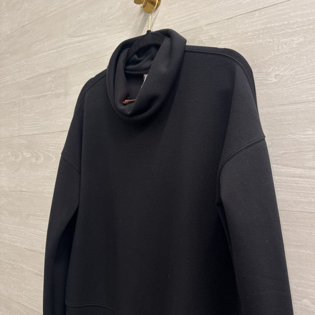 Spanx Black AirEssentials Turtleneck Tunic Top Medium