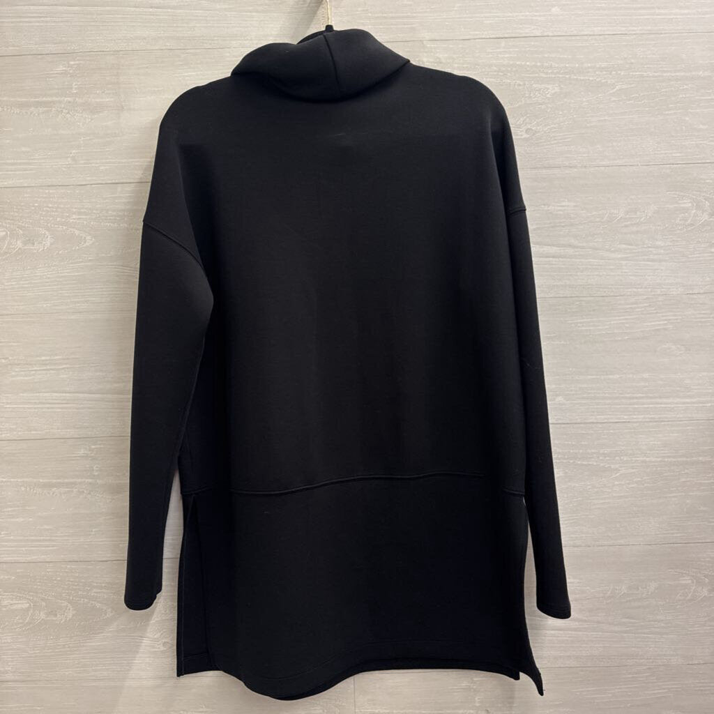 Spanx Black AirEssentials Turtleneck Tunic Top Medium