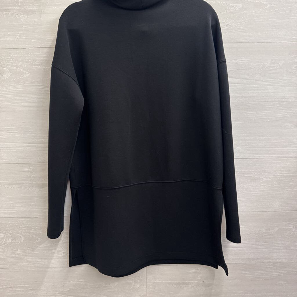 Spanx Black AirEssentials Turtleneck Tunic Top Medium