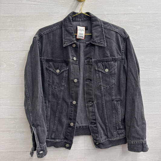 Able Black Denim Jacket Medium