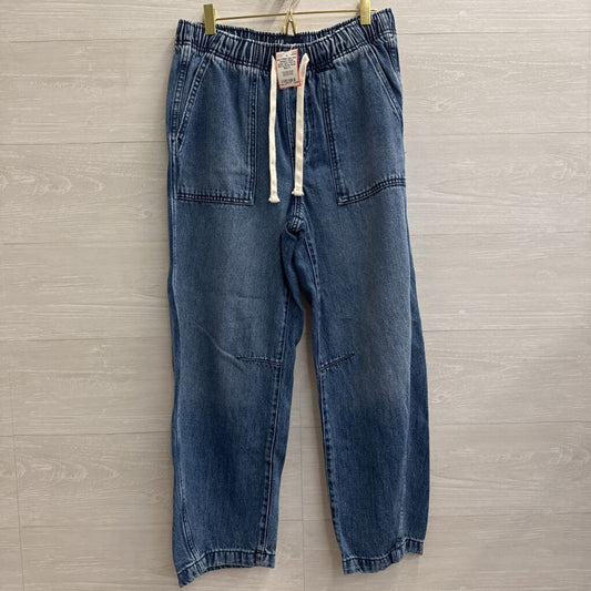 Gap Medium Wash Super Soft Pull On Barrel Pants Small