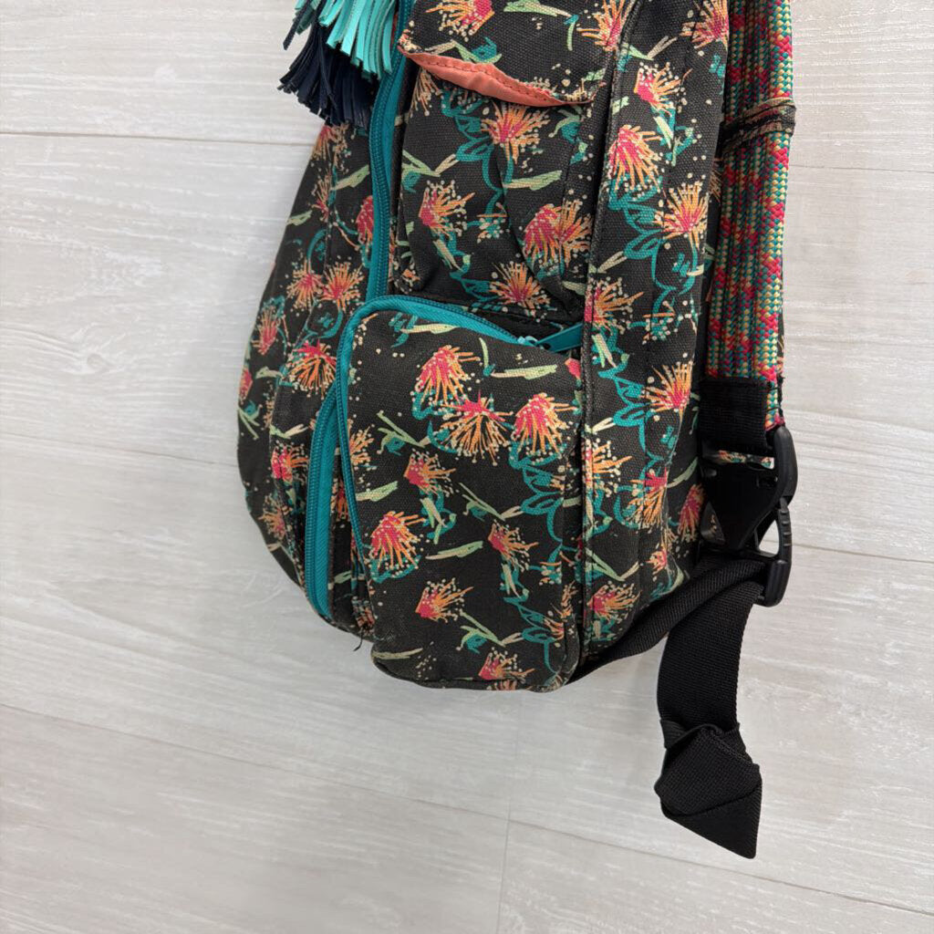 Kavu Grey/ Multi Print Rope Sling Bag