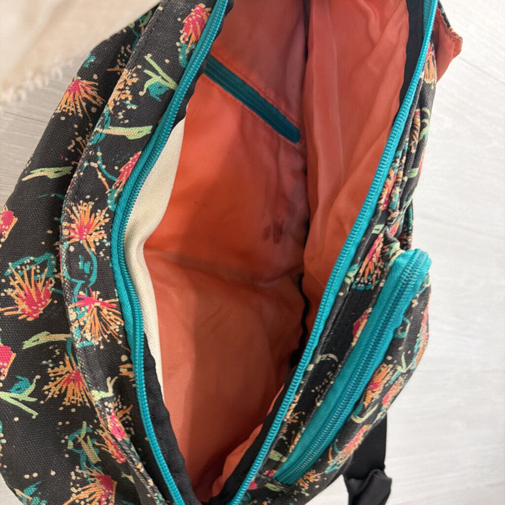 Kavu Grey/ Multi Print Rope Sling Bag