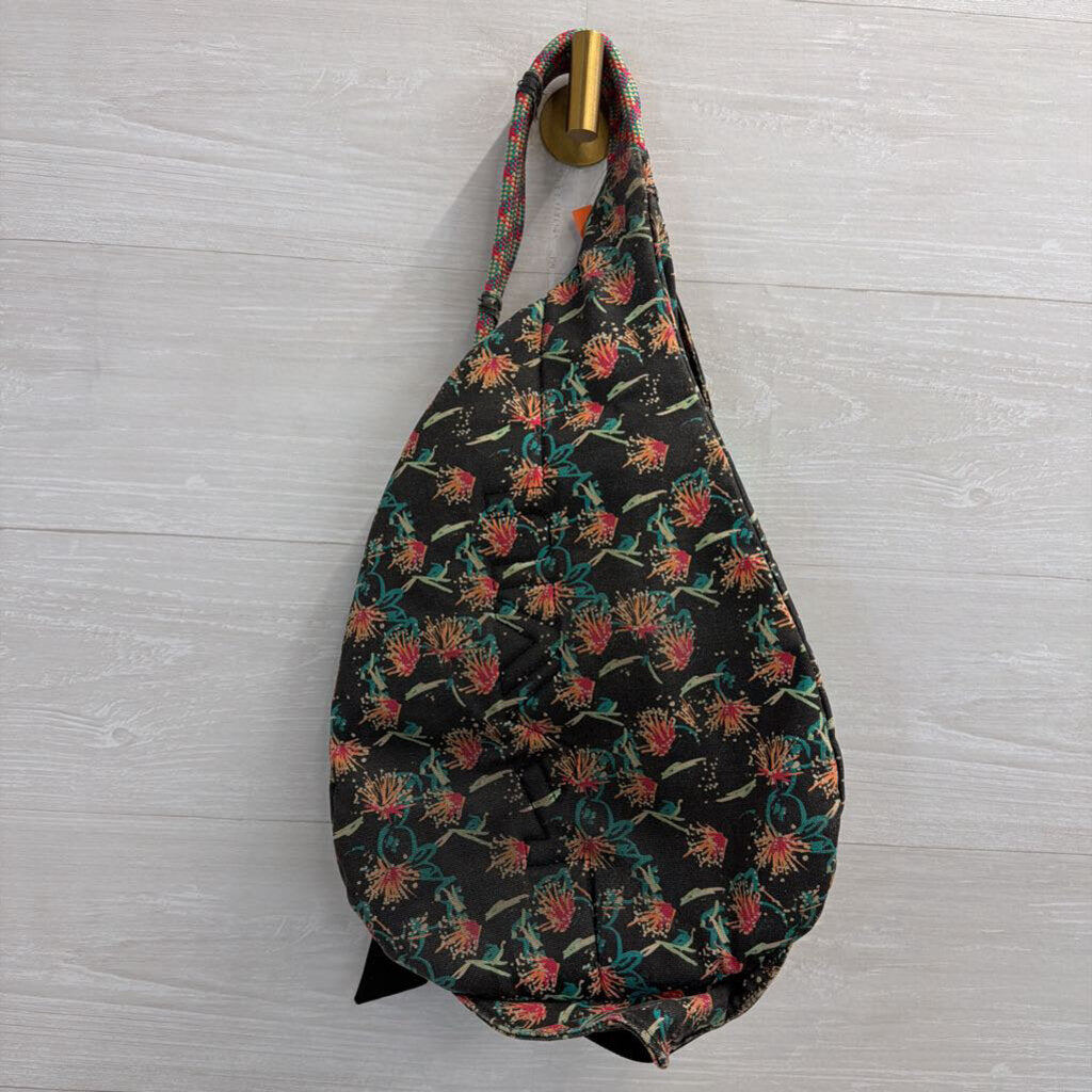 Kavu Grey/ Multi Print Rope Sling Bag