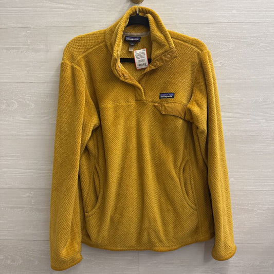 Patagonia Yellow Soft Fleece Long Sleeve Pullover Large