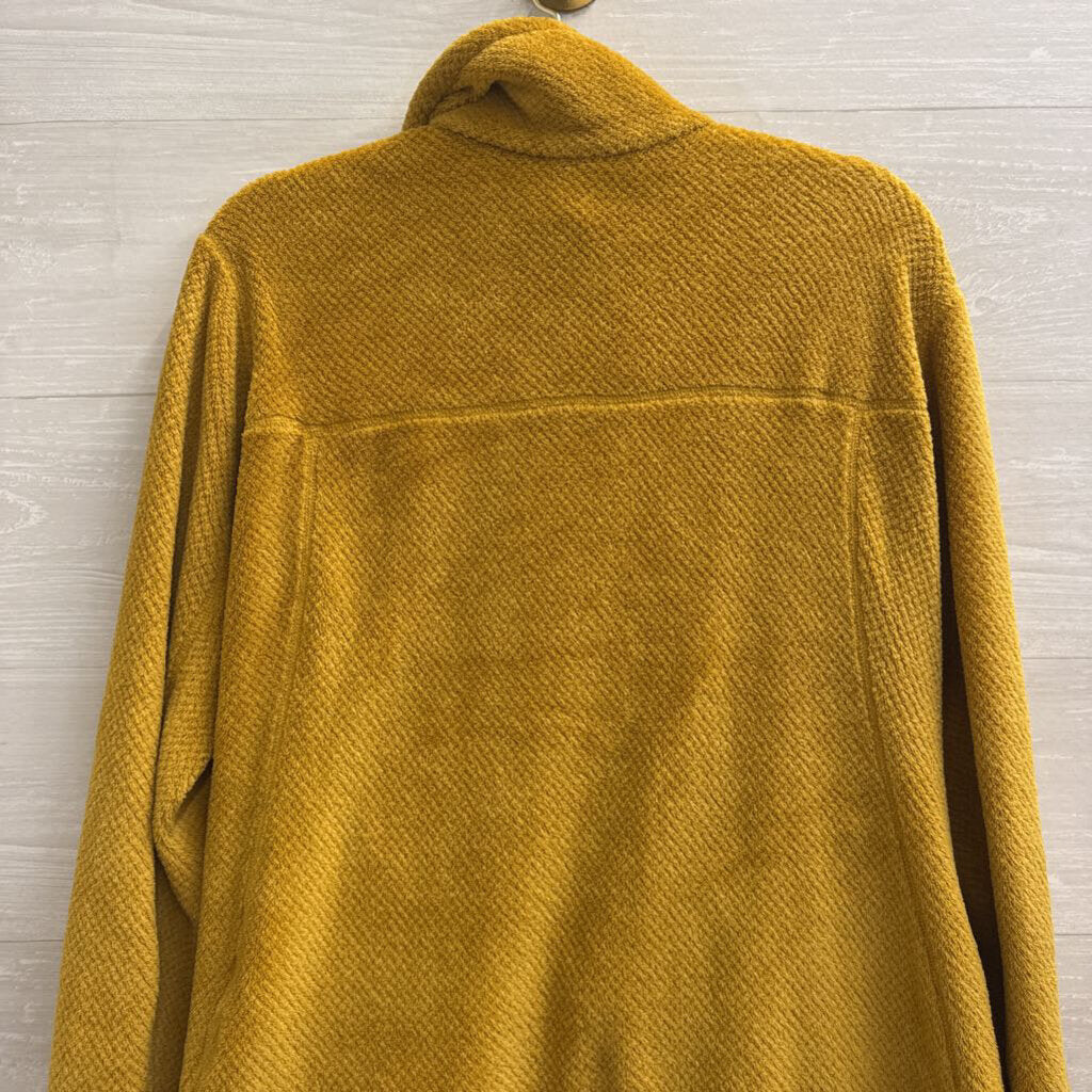 Patagonia Yellow Soft Fleece Long Sleeve Pullover Large