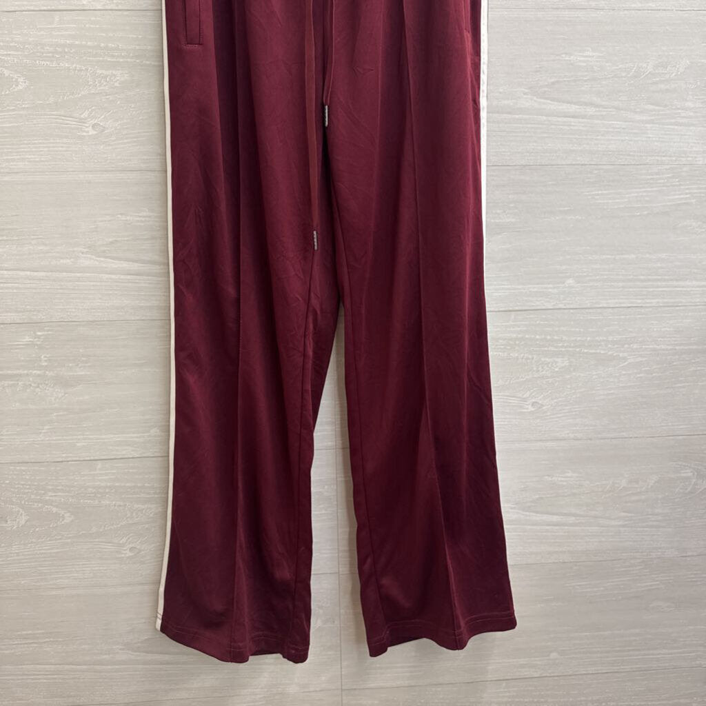 Tapata Burgundy/ White Track Pants Medium
