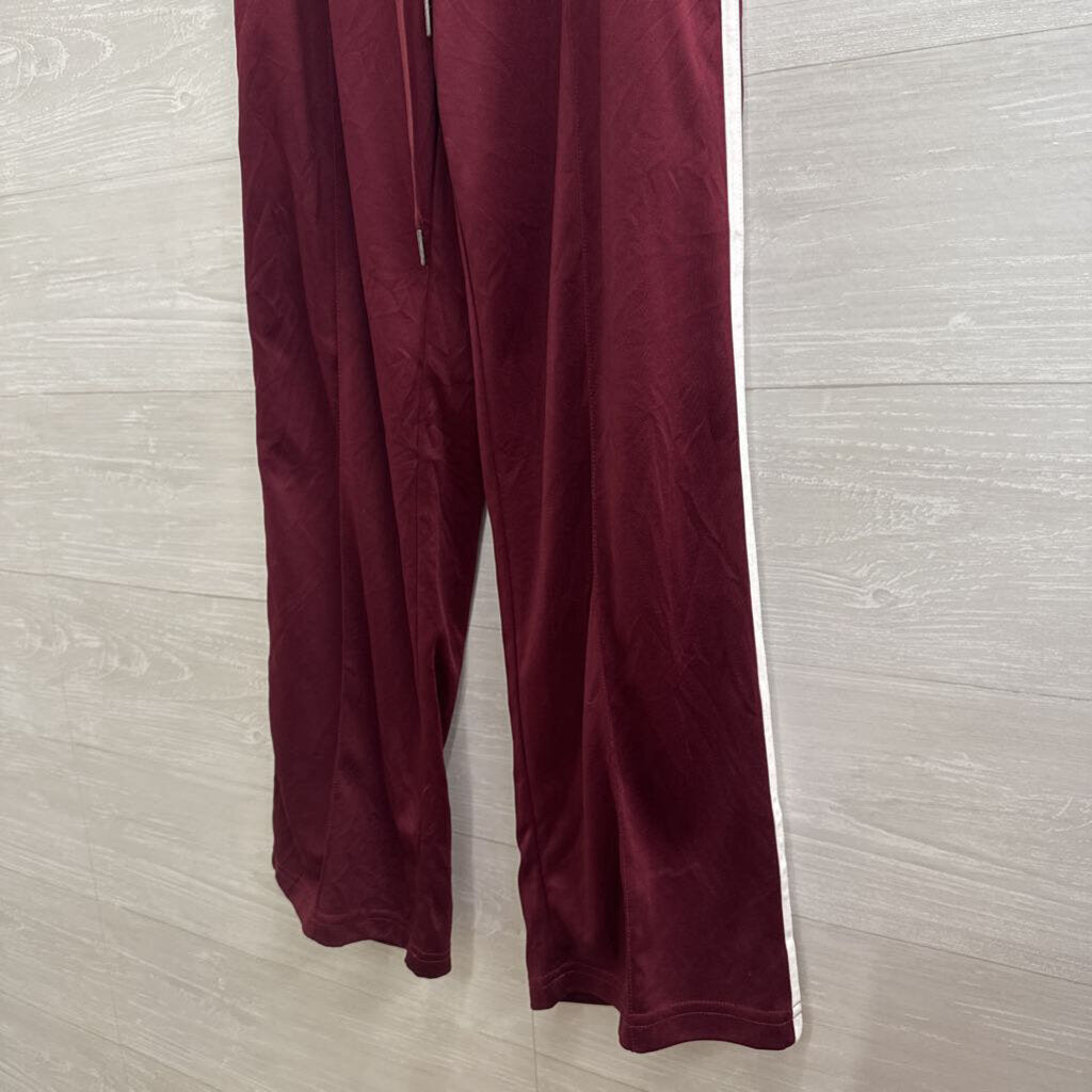 Tapata Burgundy/ White Track Pants Medium