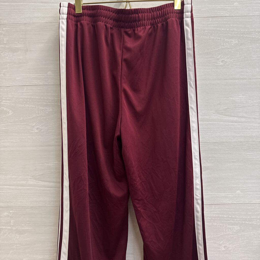 Tapata Burgundy/ White Track Pants Medium