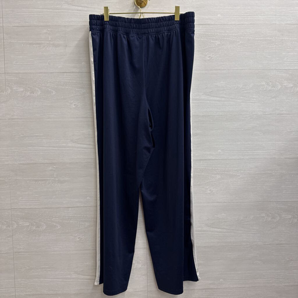 Offline by Aerie Navy/ White Track Pants Large