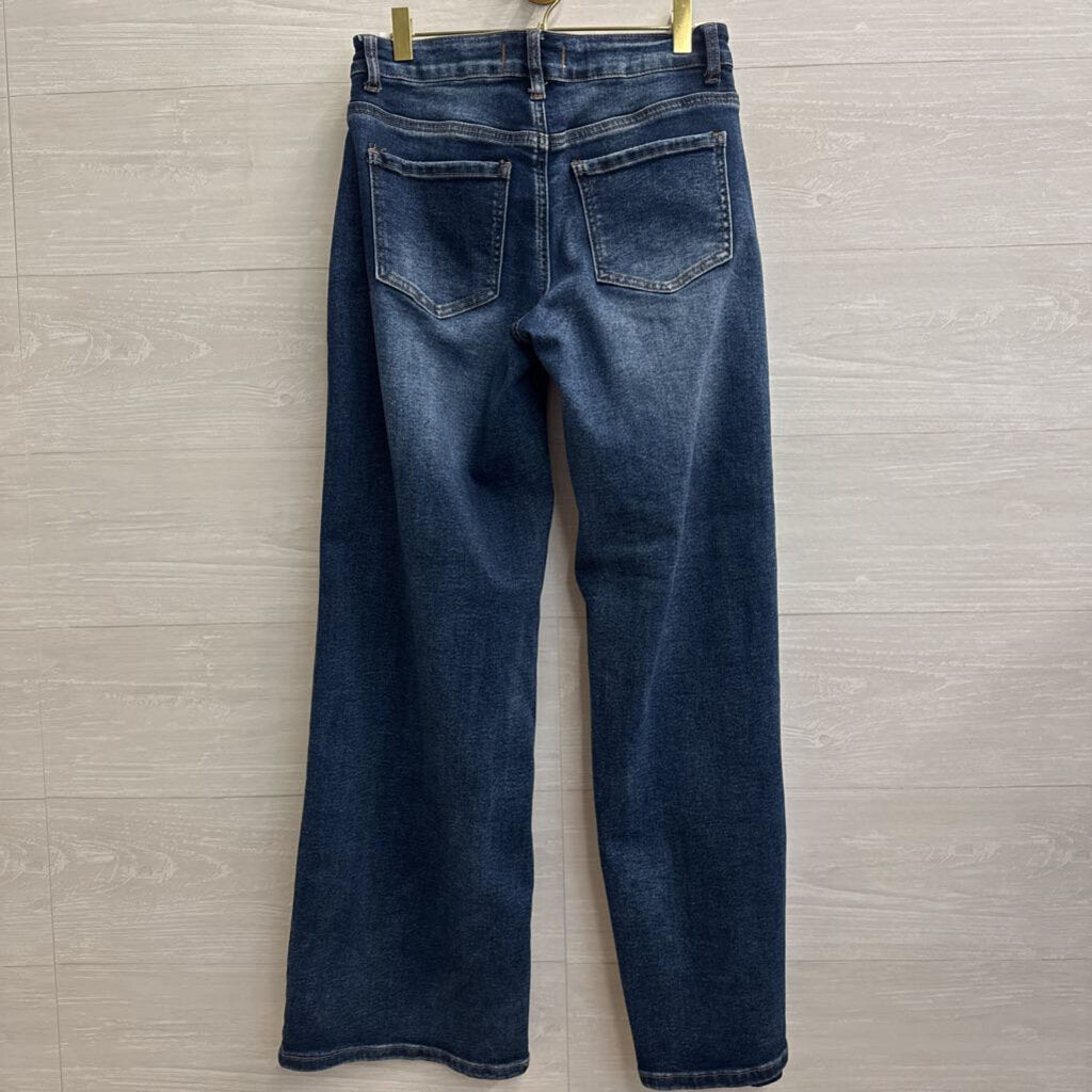 Disclosure Dark Wash Wide Leg Jeans 27