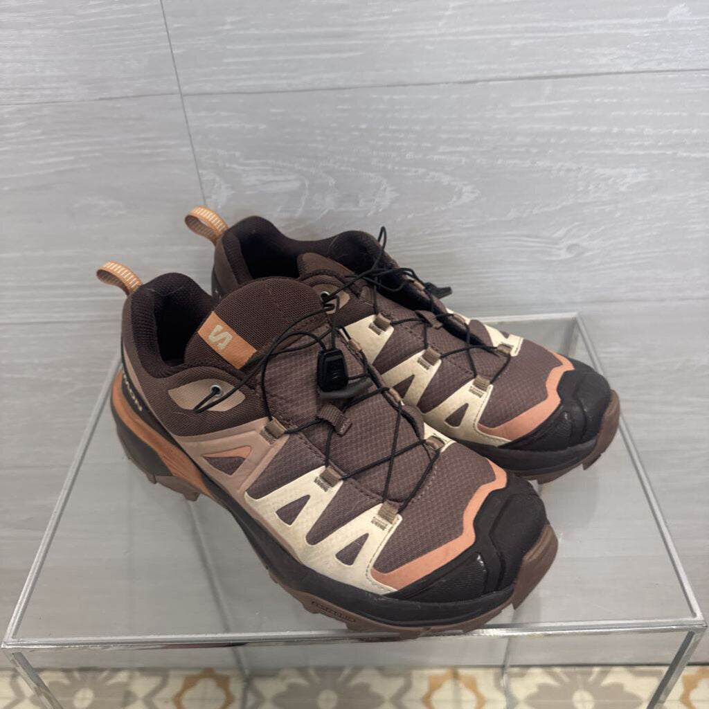 Salomon Brown/ Pink X Ultra 360 Hiking Shoes 8.5