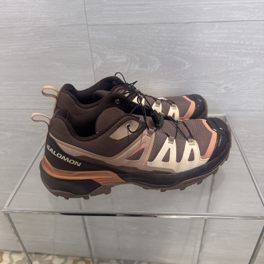 Salomon Brown/ Pink X Ultra 360 Hiking Shoes 8.5