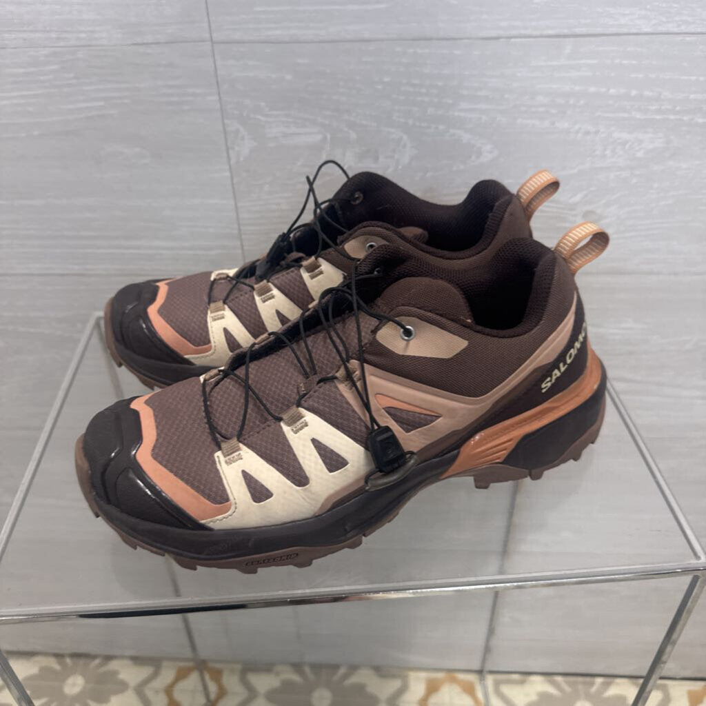 Salomon Brown/ Pink X Ultra 360 Hiking Shoes 8.5