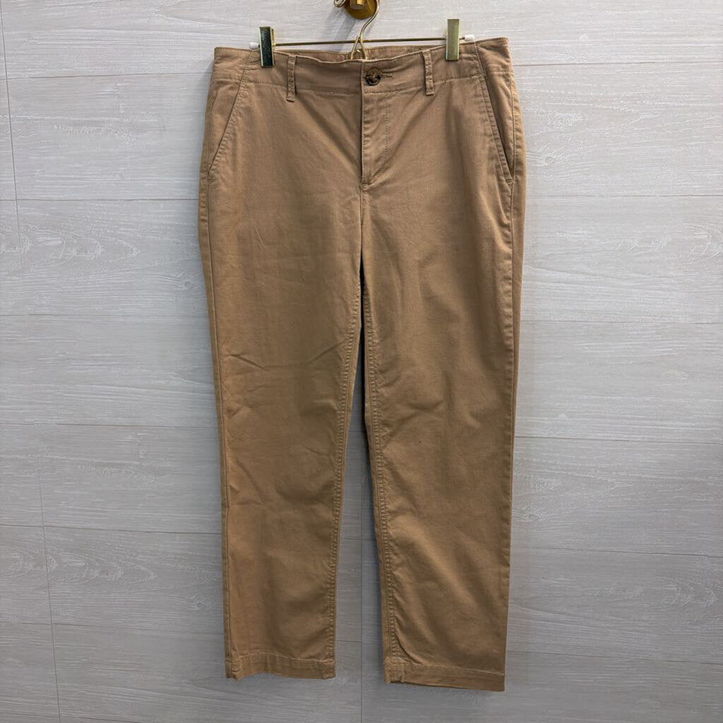 Loft Brown Straight Leg Pants 6