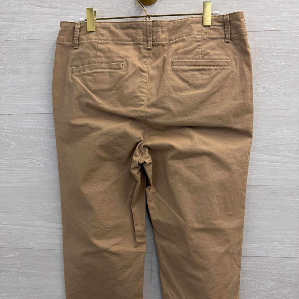 Loft Brown Straight Leg Pants 6