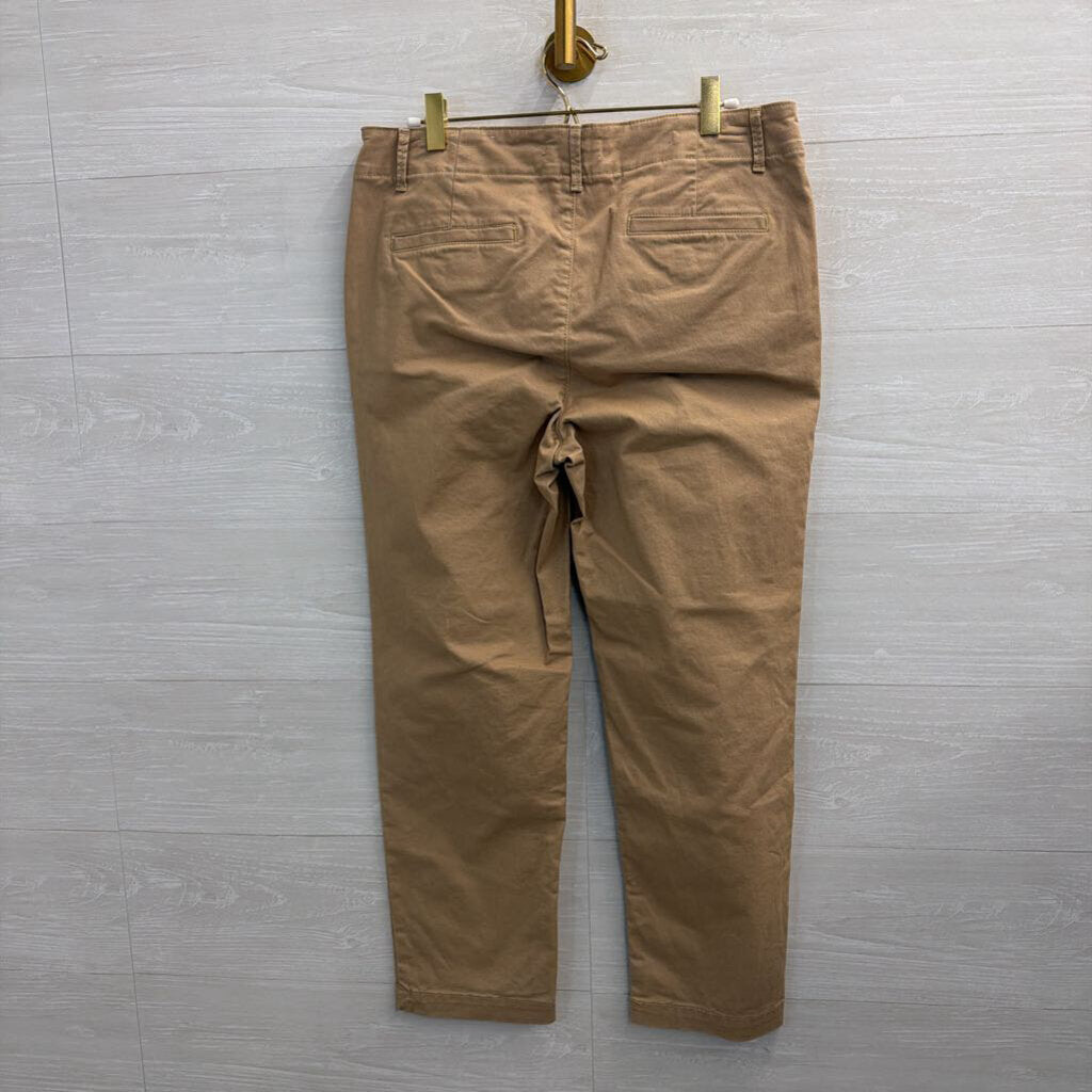 Loft Brown Straight Leg Pants 6