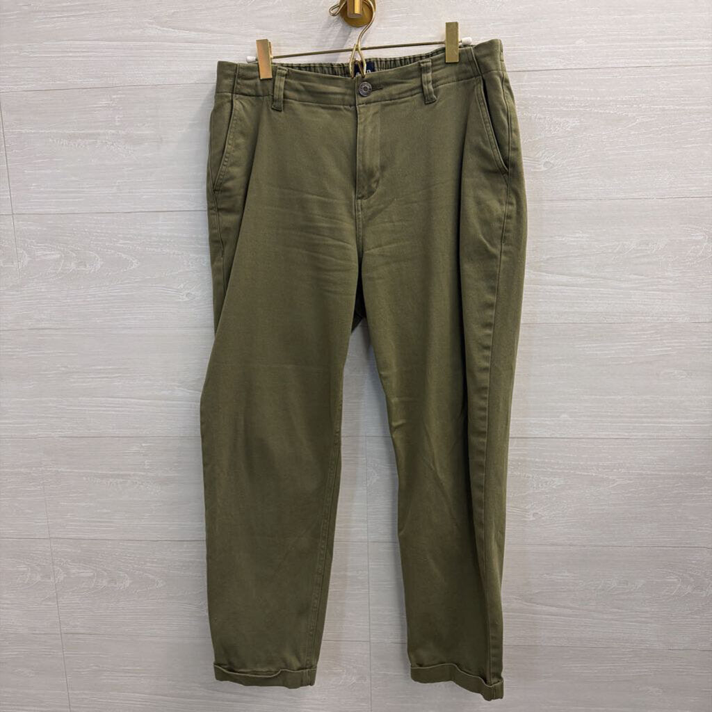 Gap Green Wide Leg Pants 10