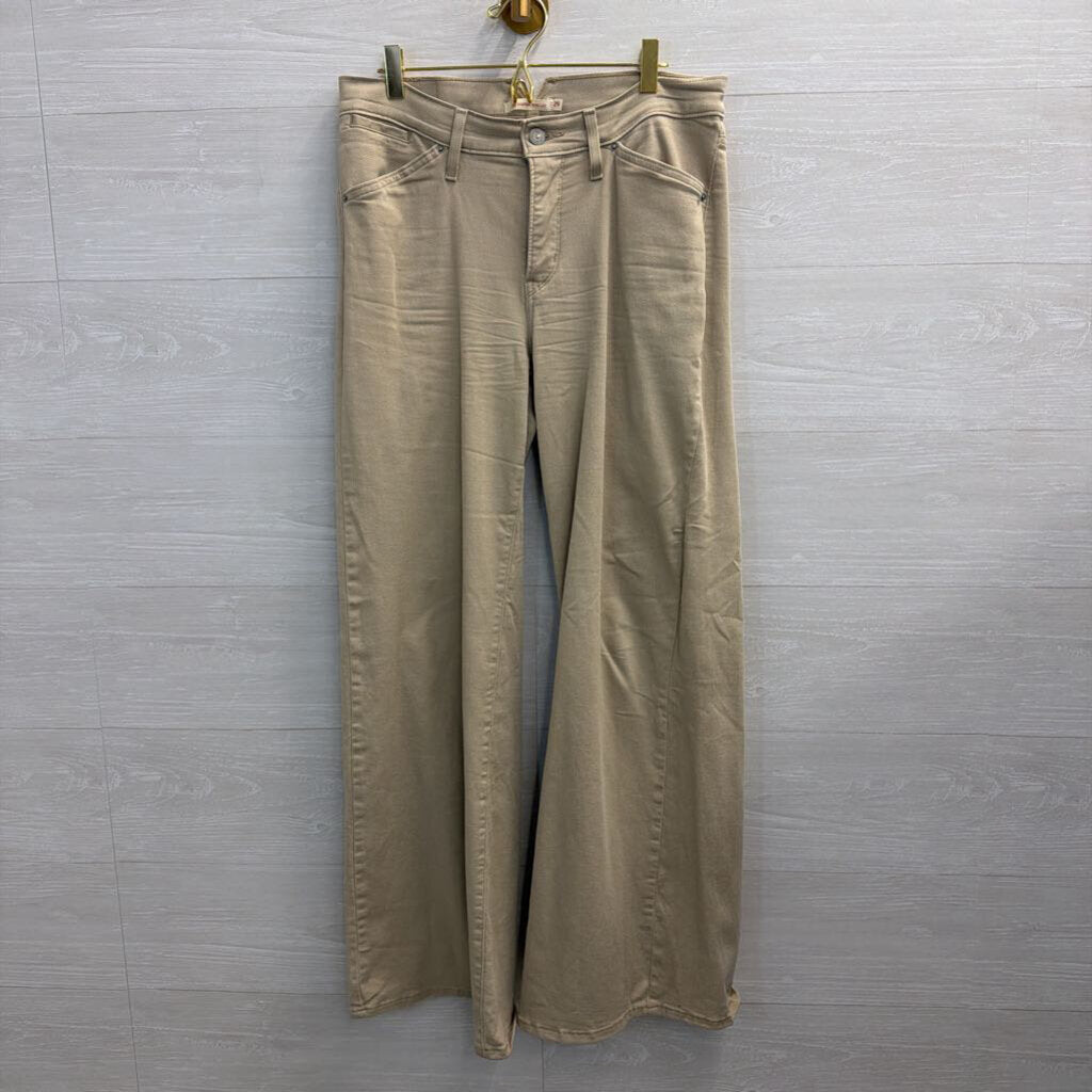 Levi Beige 318 Shaping Wide Leg Pants 29