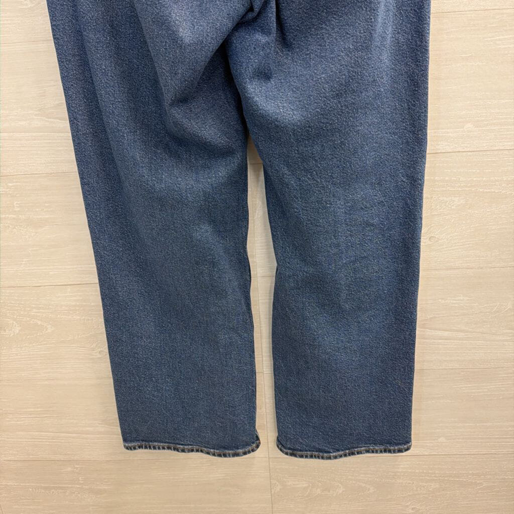 American Eagle Dark Wash Stovepipe Jeans 10