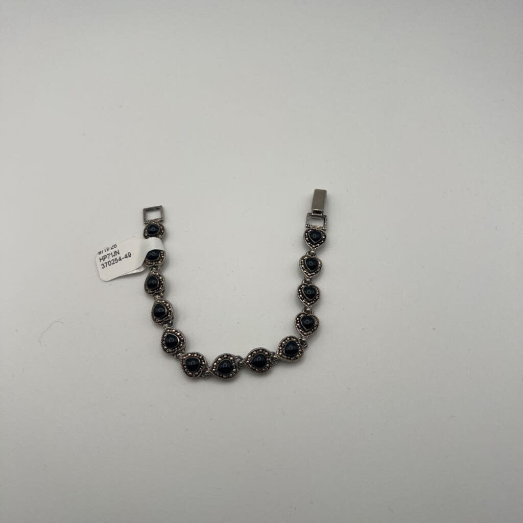 Silver/ Black Bracelet