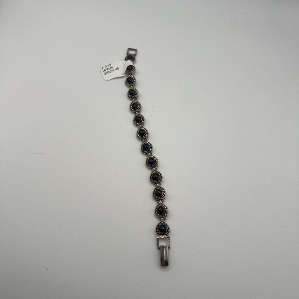 Silver/ Black Bracelet