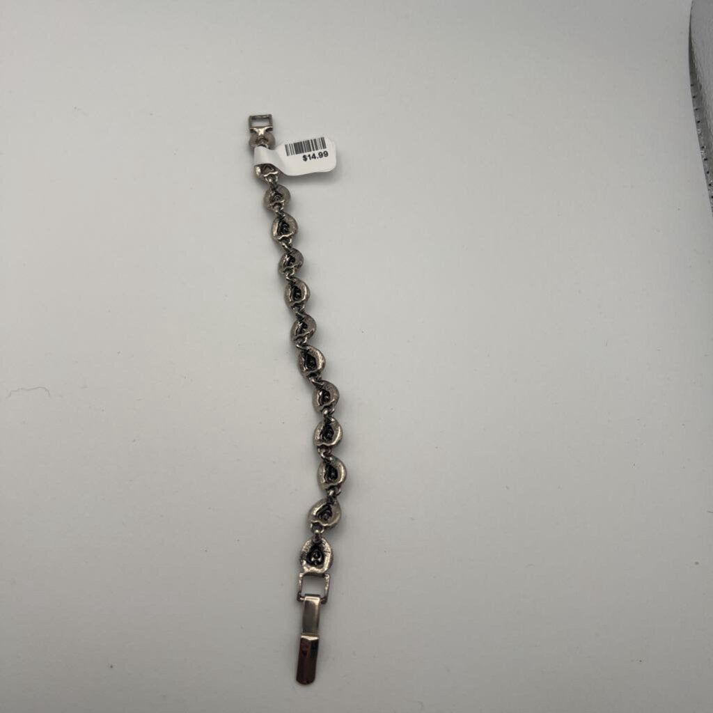Silver/ Black Bracelet