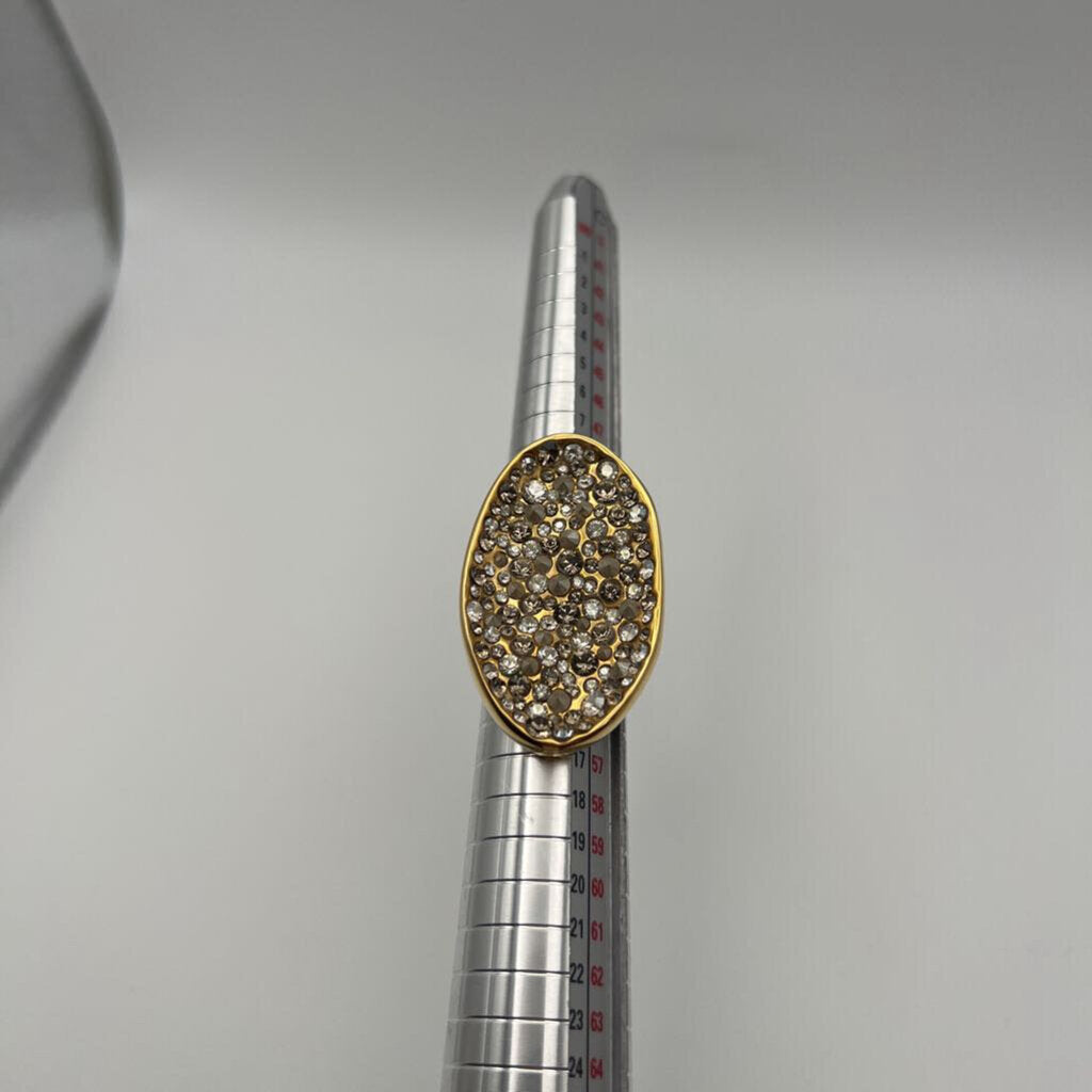 Alexis Bittar Gold Druzy Statement Ring