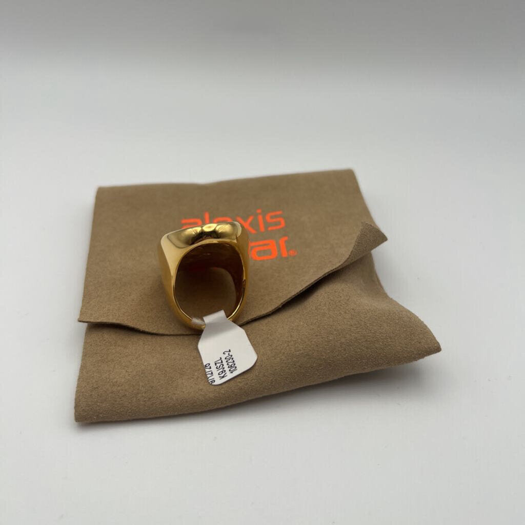 Alexis Bittar Gold Druzy Statement Ring