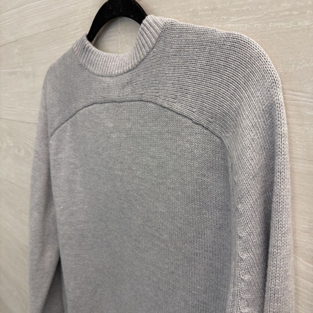 Abercrombie and Fitch Grey/ Red Knit Cherry Sweater Top Small