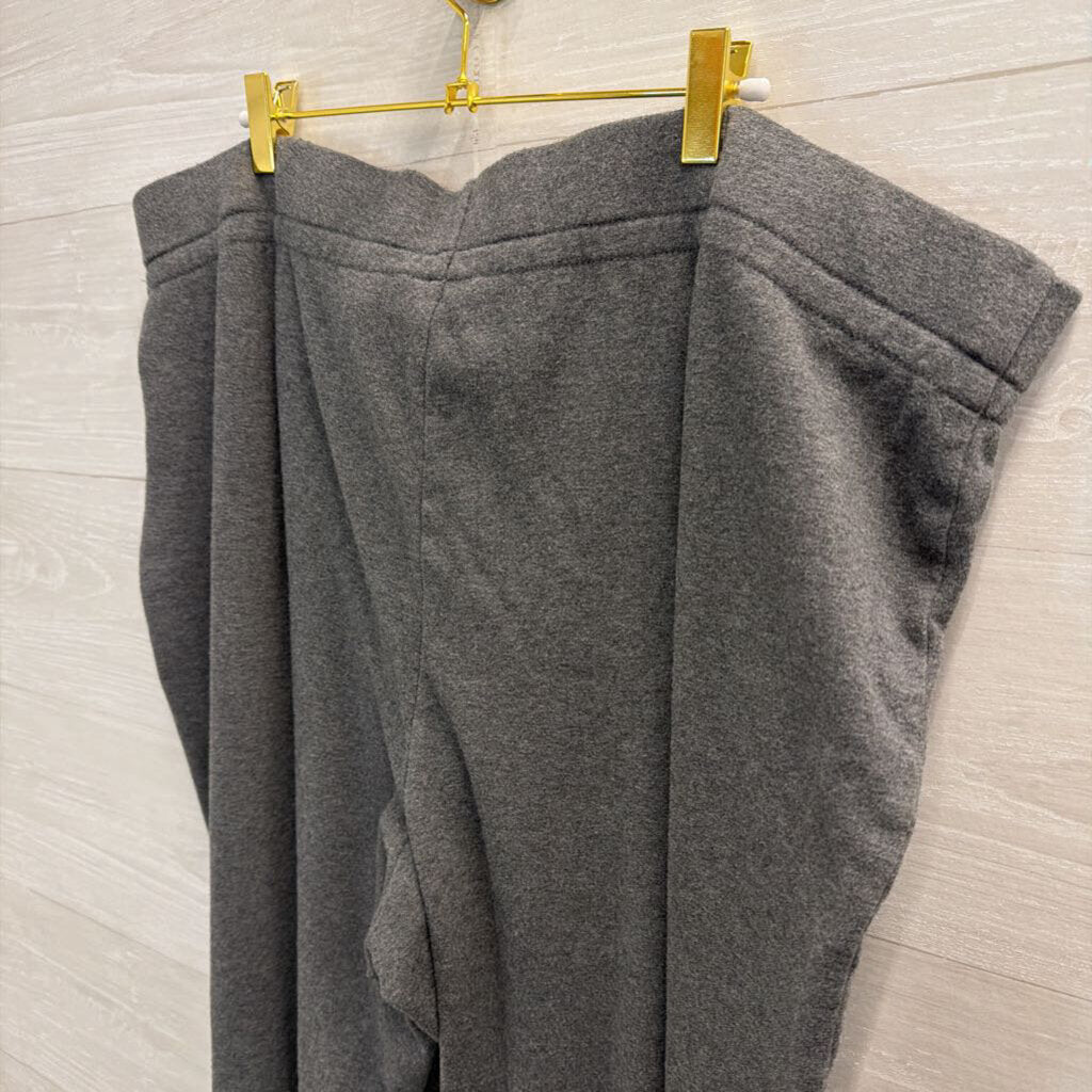 J Jill Grey Soft Pull On Lounge Pants 3X