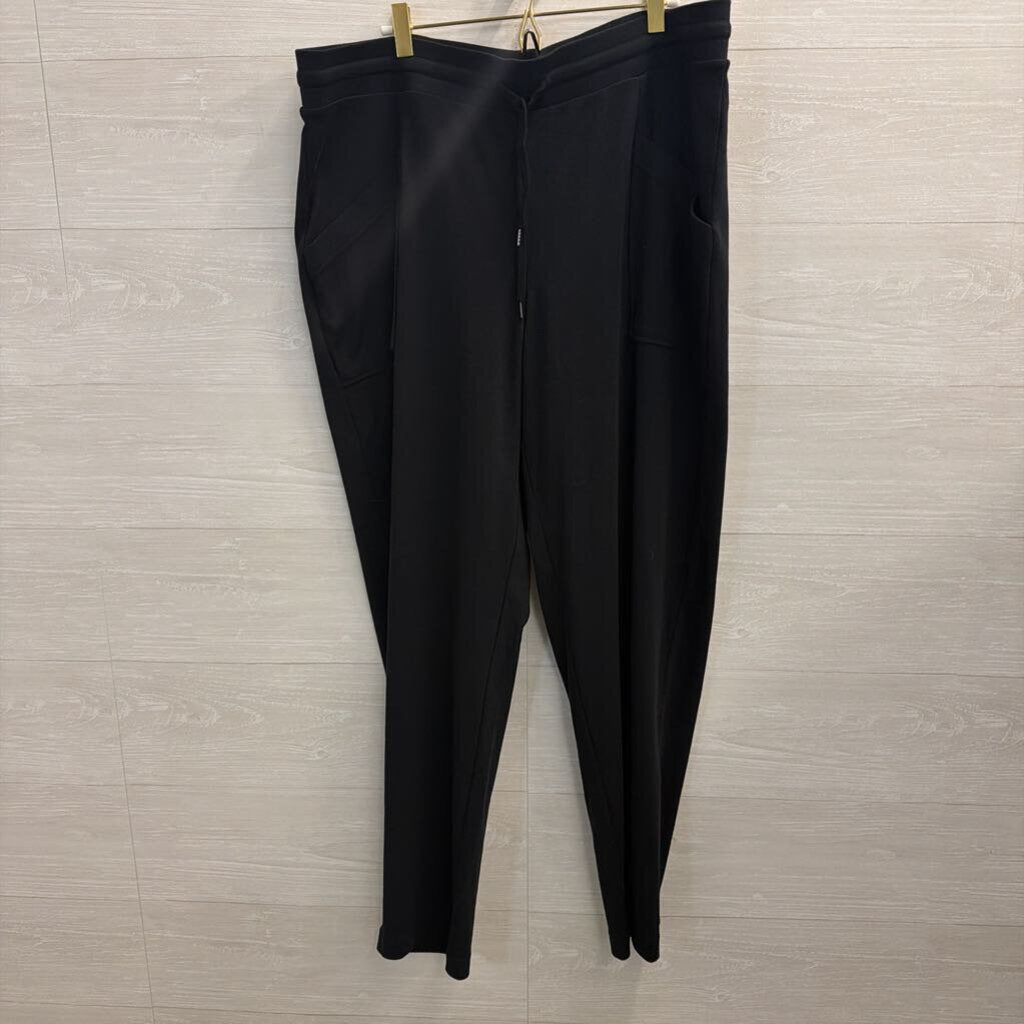 J Jill Black Soft Pull On Lounge Pants 2X