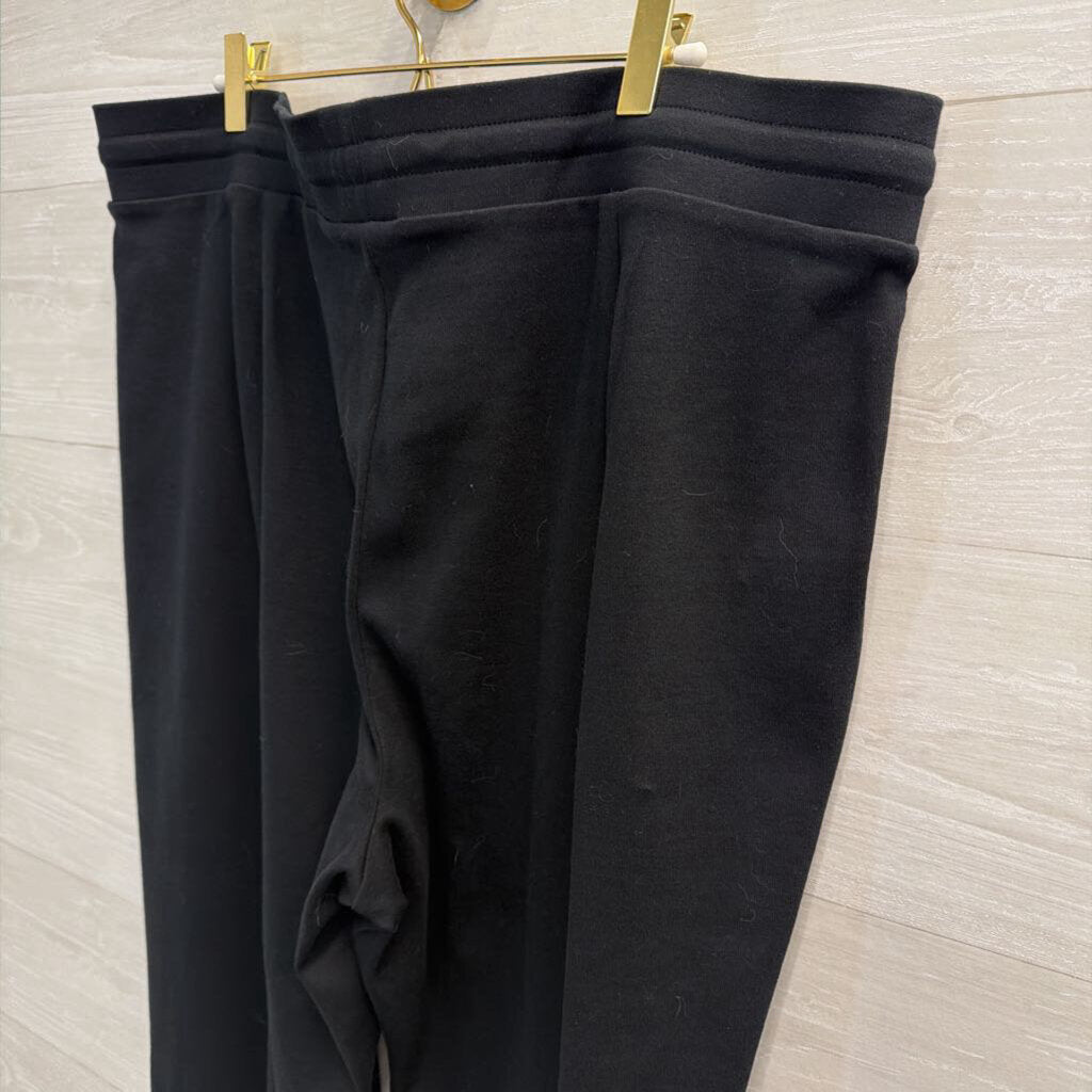 J Jill Black Soft Pull On Lounge Pants 2X