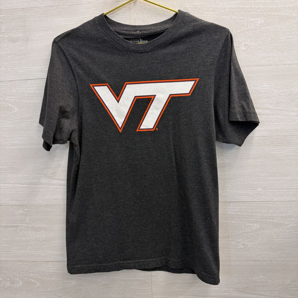 Grey Virginia Tech Short Sleeve Graphic Tee Small