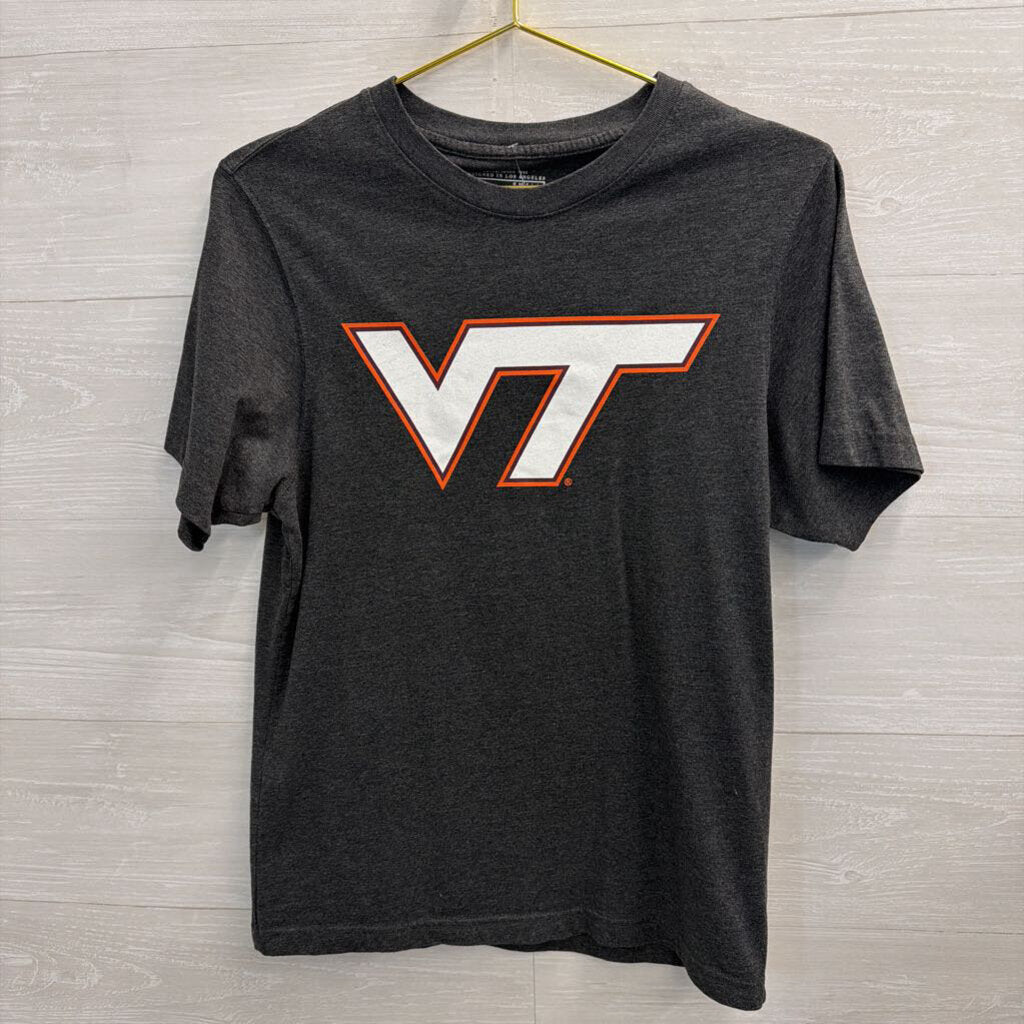 Grey Virginia Tech Short Sleeve Graphic Tee Small