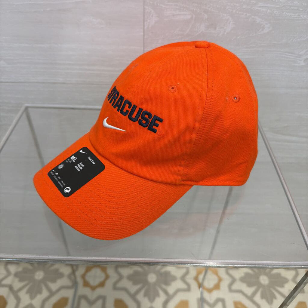 Nike Orange/ Navy Syracuse Baseball Hat Medium/ Large